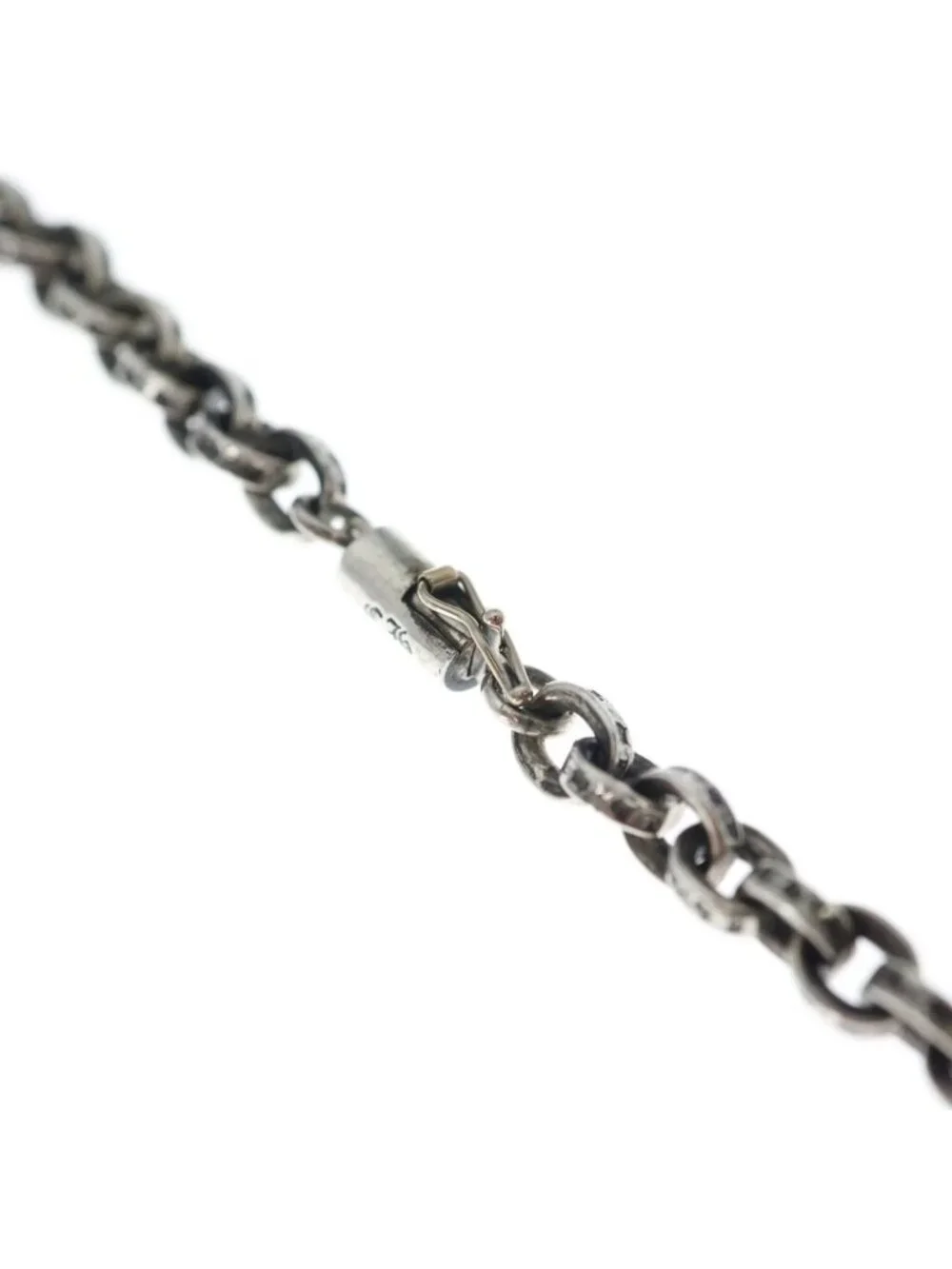 Chrome Hearts Paper Chain 20 Necklace Silver
